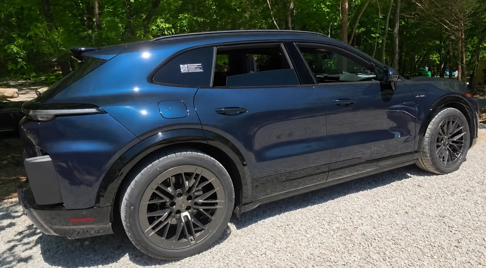 Porsche Cayenne EV New Derek Bonzagni Cayenne Turbo EV video (Algarve with Turbonite wheels) 1778446384683-0d