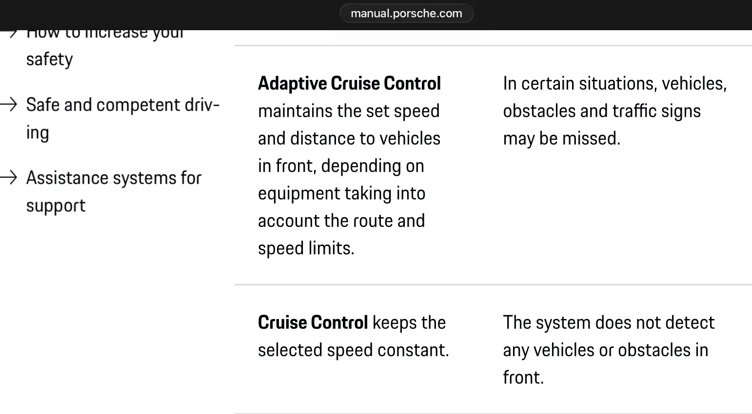 Porsche Cayenne EV Adaptive Cruise Control Issue 1787811261254-2x