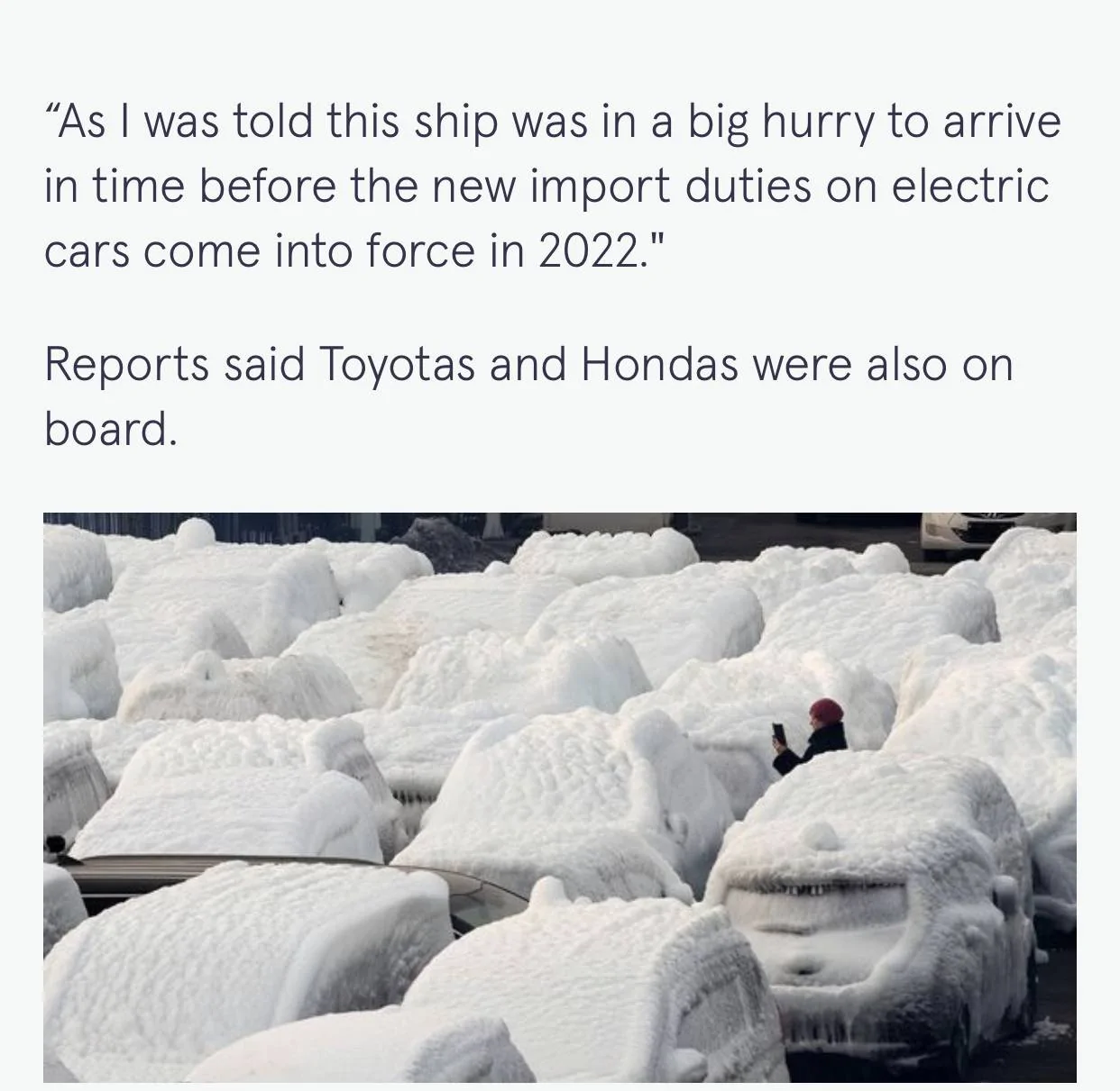 Porsche Cayenne EV Frozen cars delivered to Russia 1928E0D2-C4D2-4FEE-BBA0-F0598239A5CC