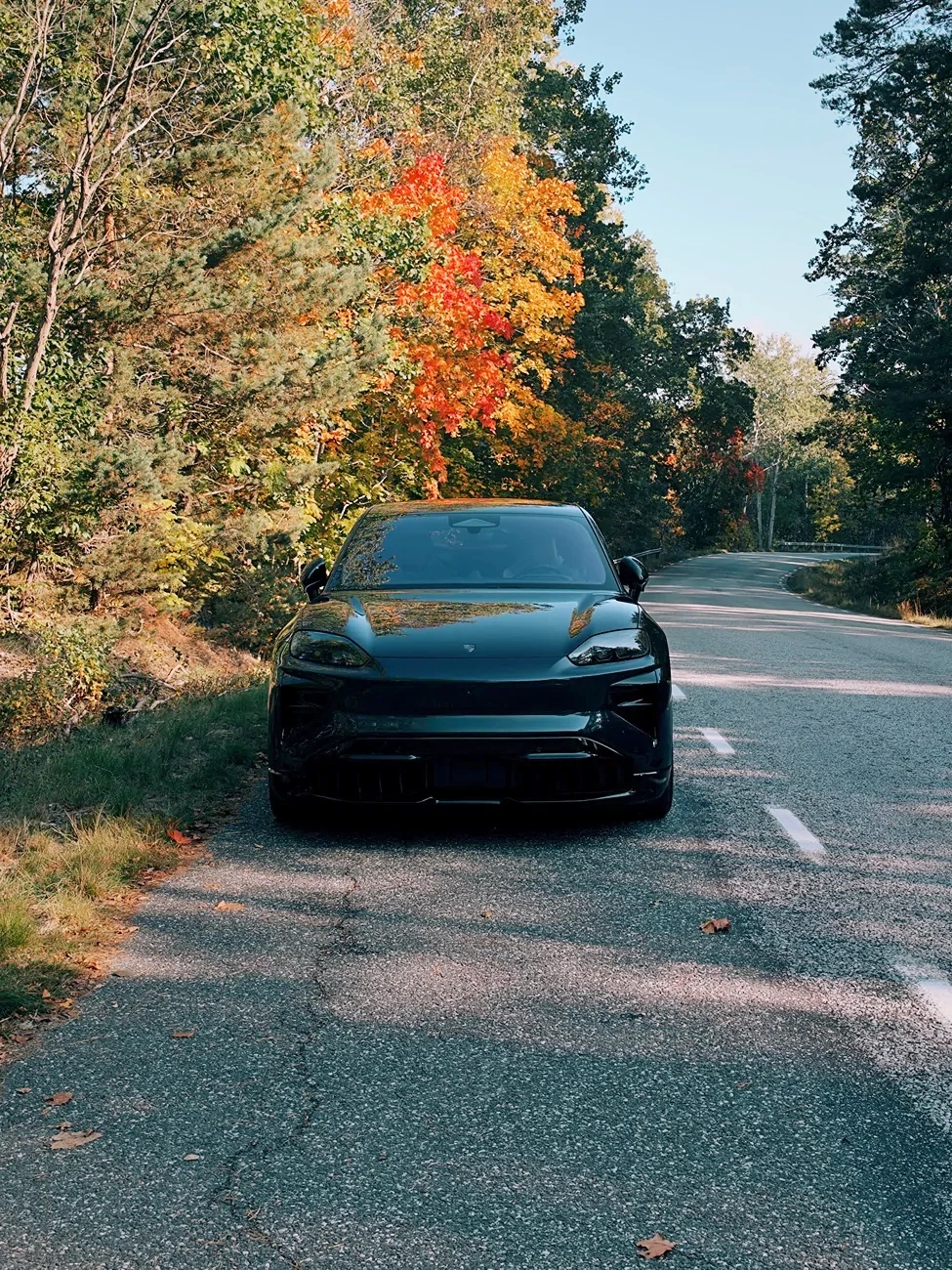 Porsche Cayenne EV Cayenne Turbo Coupé Electric Algarve Blue delivered 2