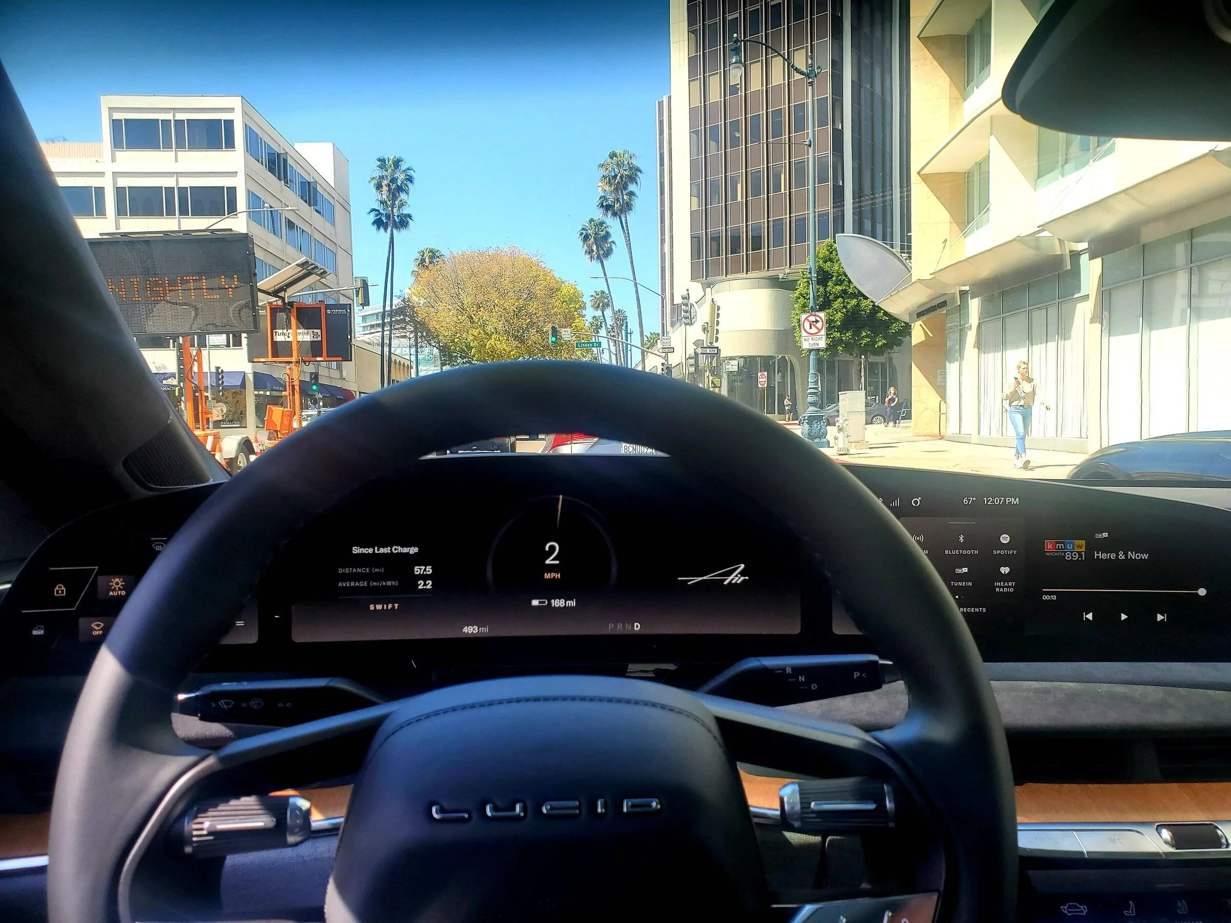 Porsche Cayenne EV Lucid test drive 20220314_120740