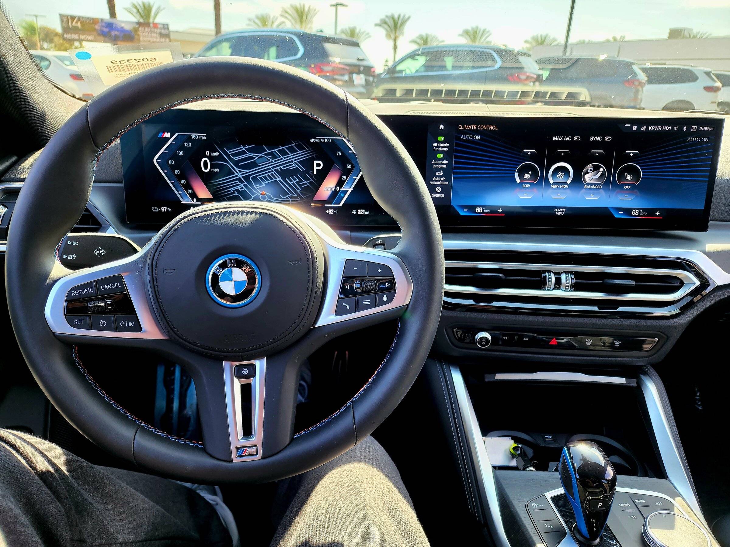 Porsche Cayenne EV BMW I4 M50 test drive 20220404_145957