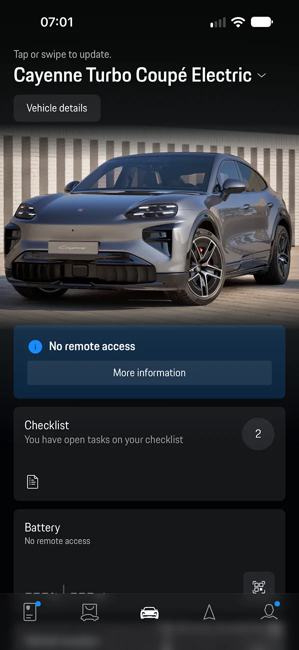 Porsche Cayenne EV UK build dates Cayenne My Porsch