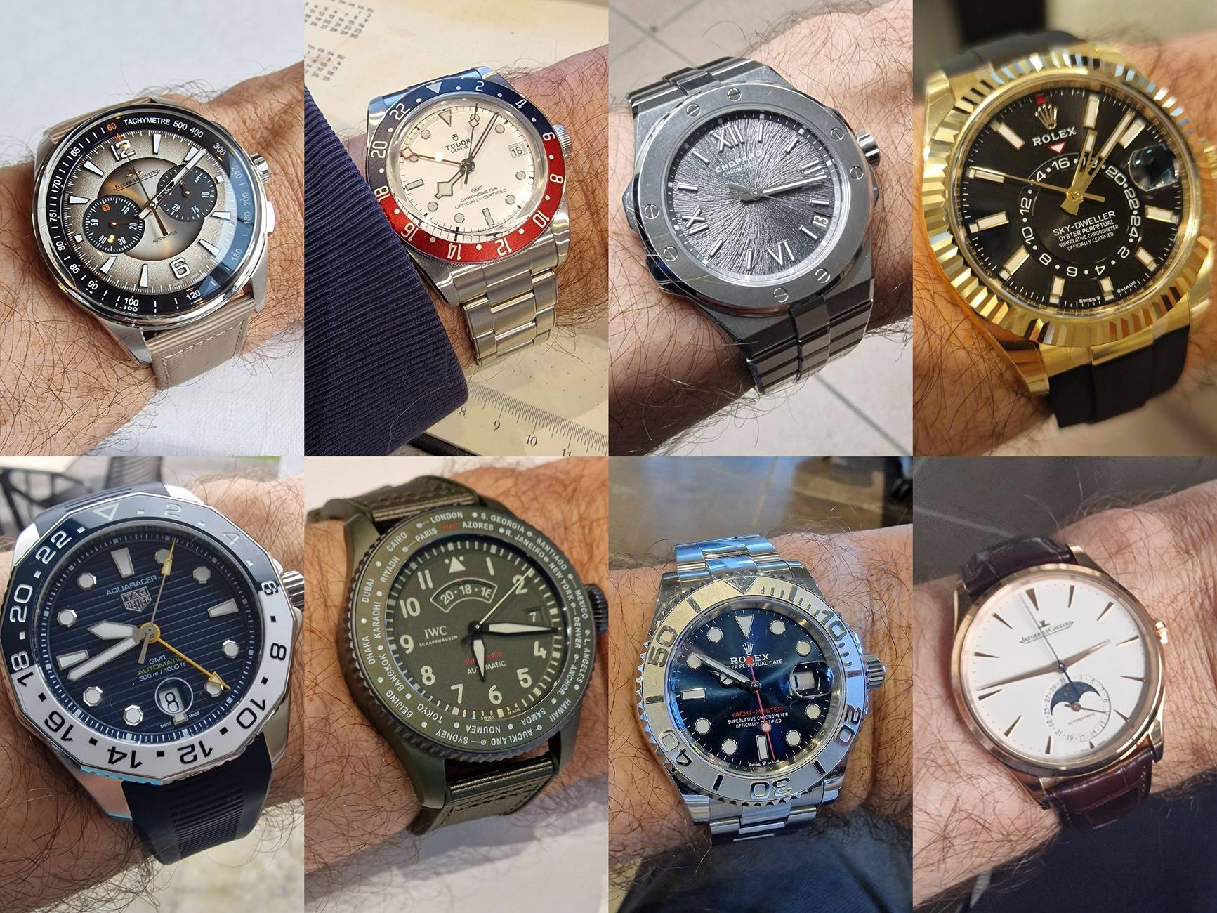 Porsche Cayenne EV Watch collectors - let's talk watches here! collage