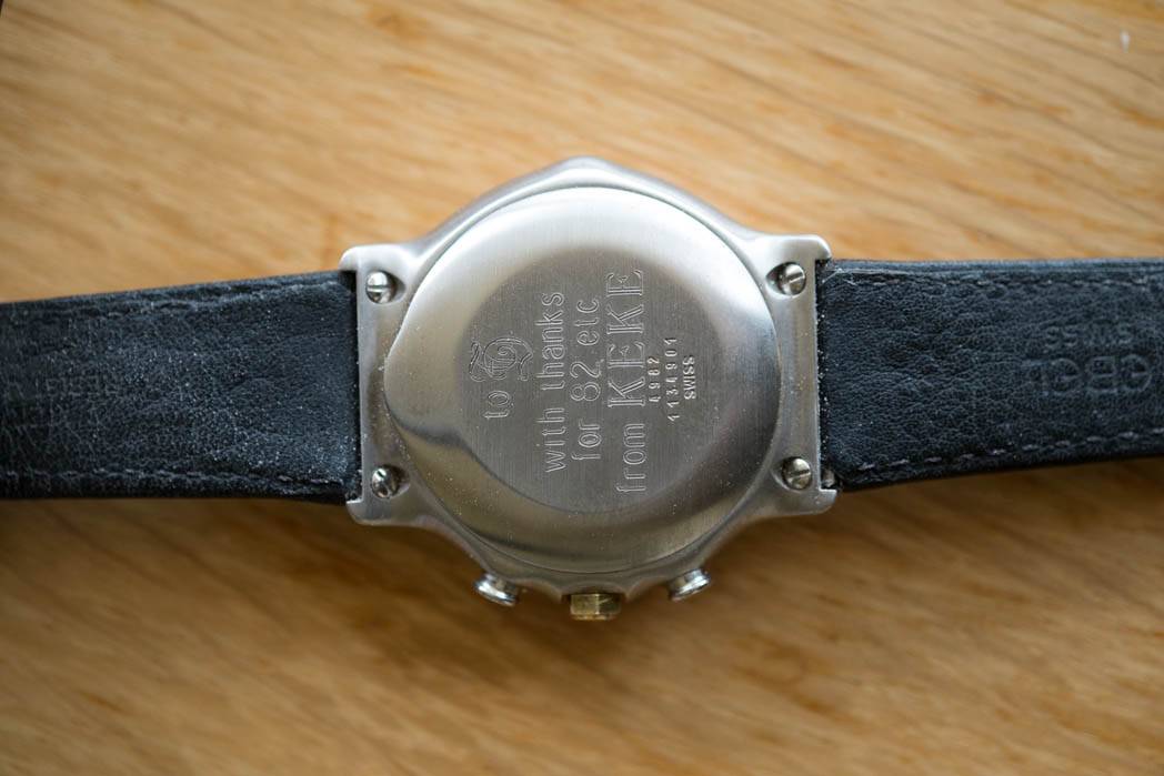 Porsche Cayenne EV Watch collectors - let's talk watches here! DSCF1581