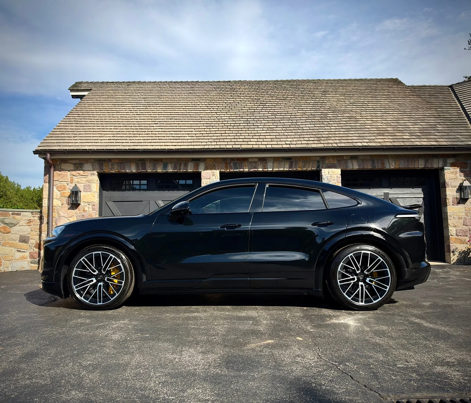 Porsche Cayenne EV Black/Beige Cayenne EV Turbo Coupe Delivered! IMG_0654