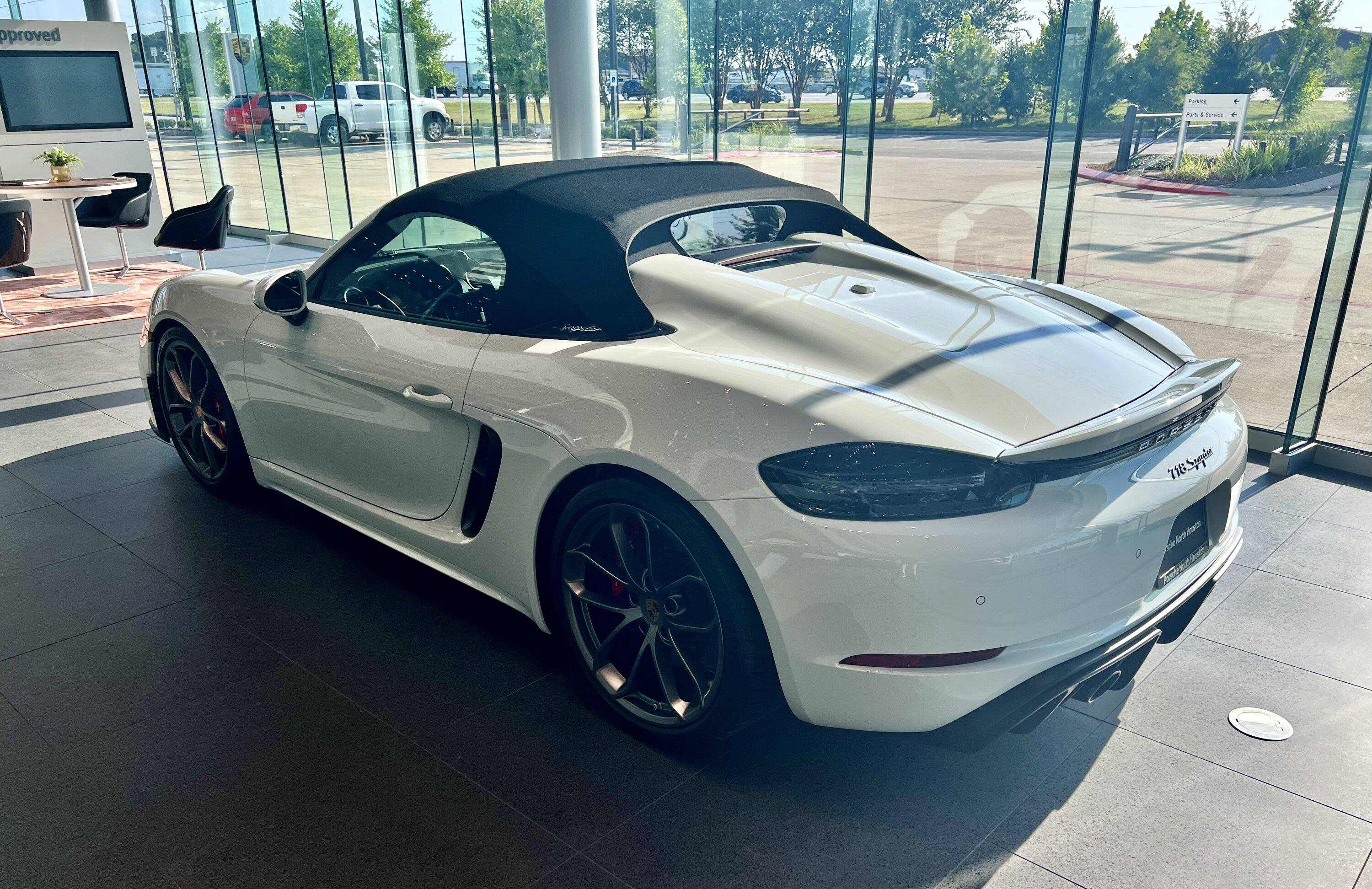 Porsche Cayenne EV meanwhile on the flip side…Porsche is just being mean… IMG_2229