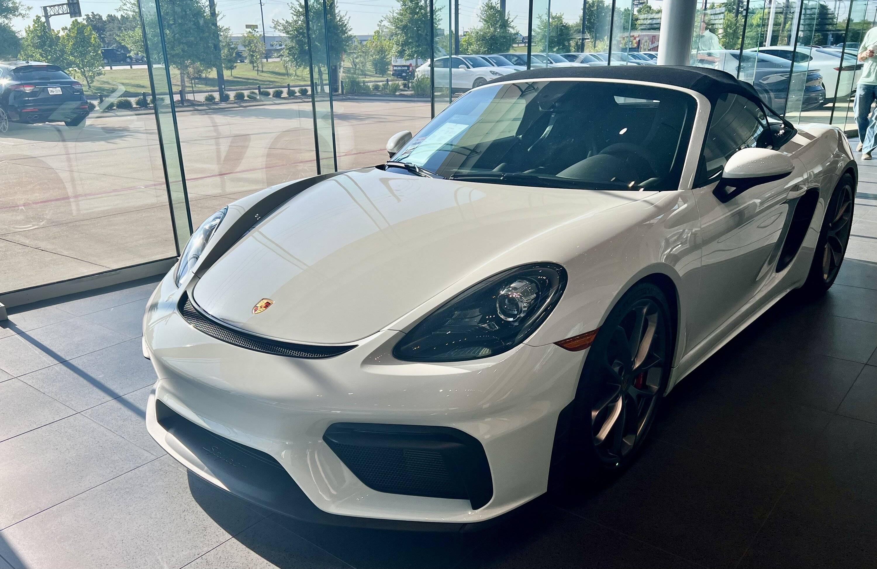 Porsche Cayenne EV meanwhile on the flip side…Porsche is just being mean… IMG_2233