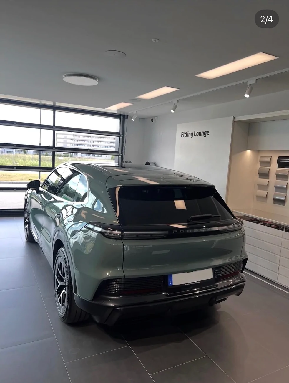 Porsche Cayenne EV Finally delivery day! First Cayenne electric of the dealership. - Mystic Green | 21” RS Spyder IMG_2976