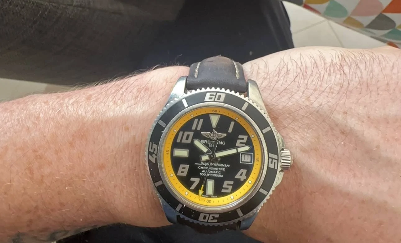 Porsche Cayenne EV Watch collectors - let's talk watches here! IMG_3145