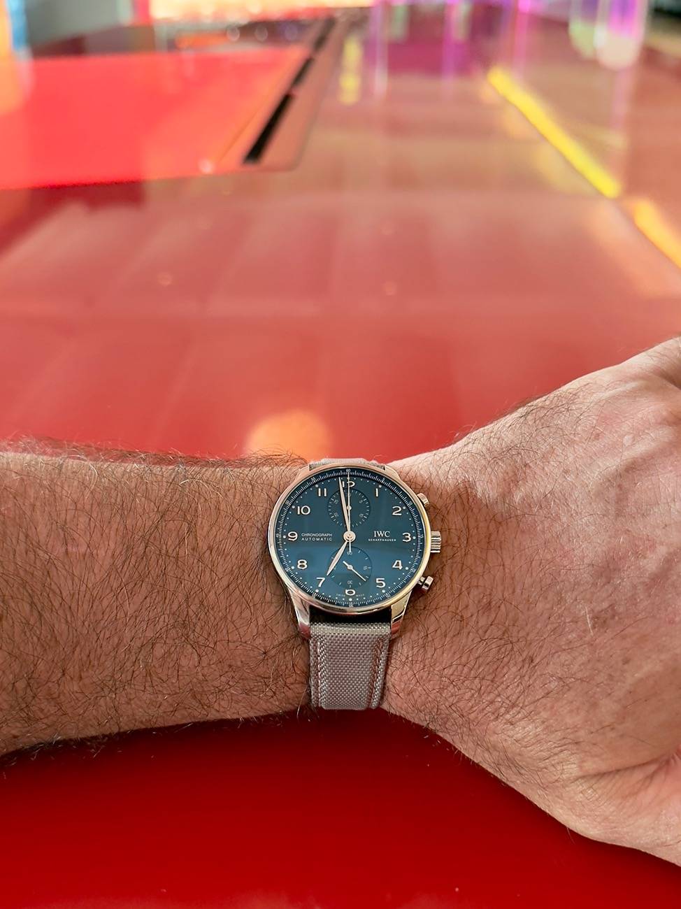 Porsche Cayenne EV Watch collectors - let's talk watches here! IMG_6489