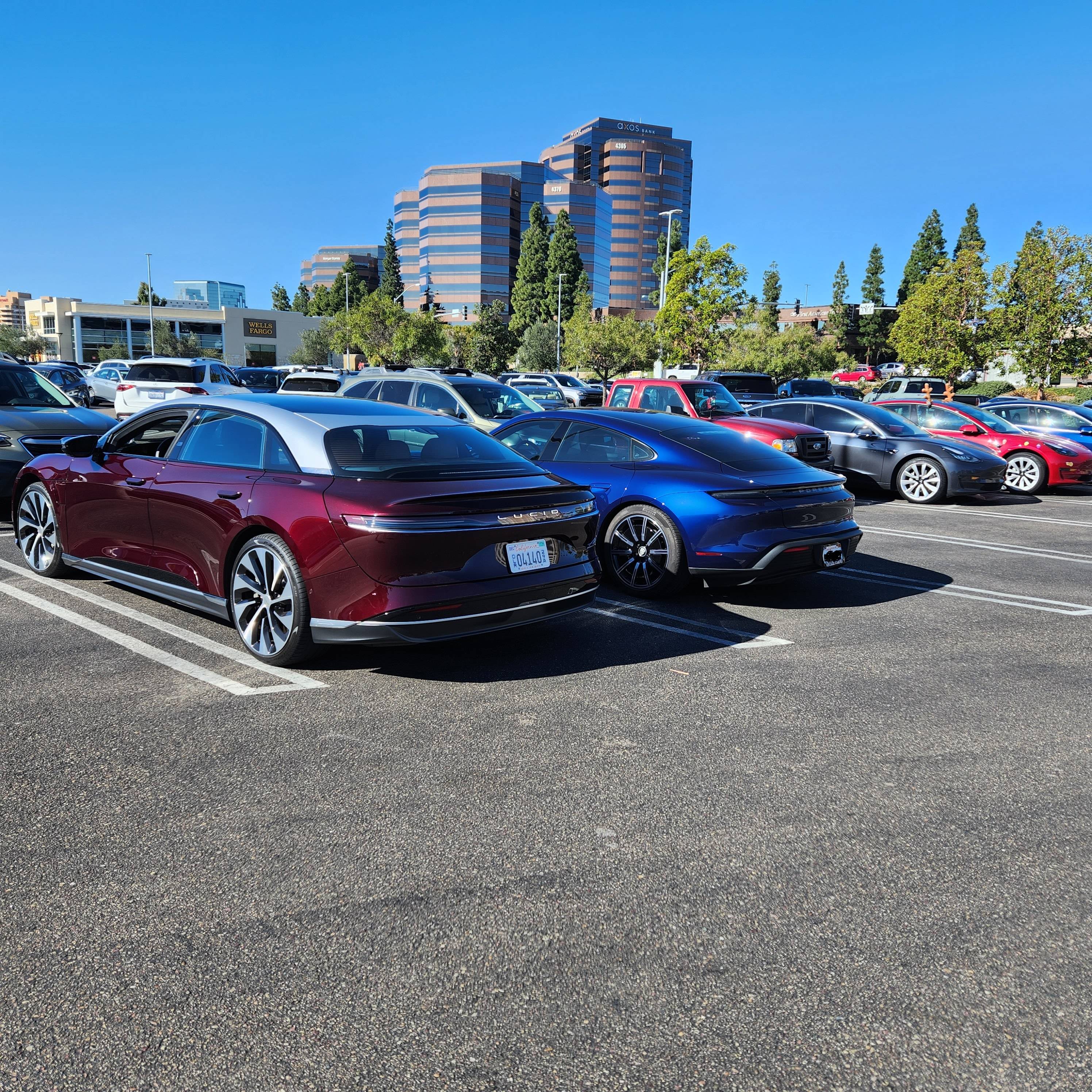 Porsche Cayenne EV Spent some time w/ Lucid Air this morning… impressions luc_one