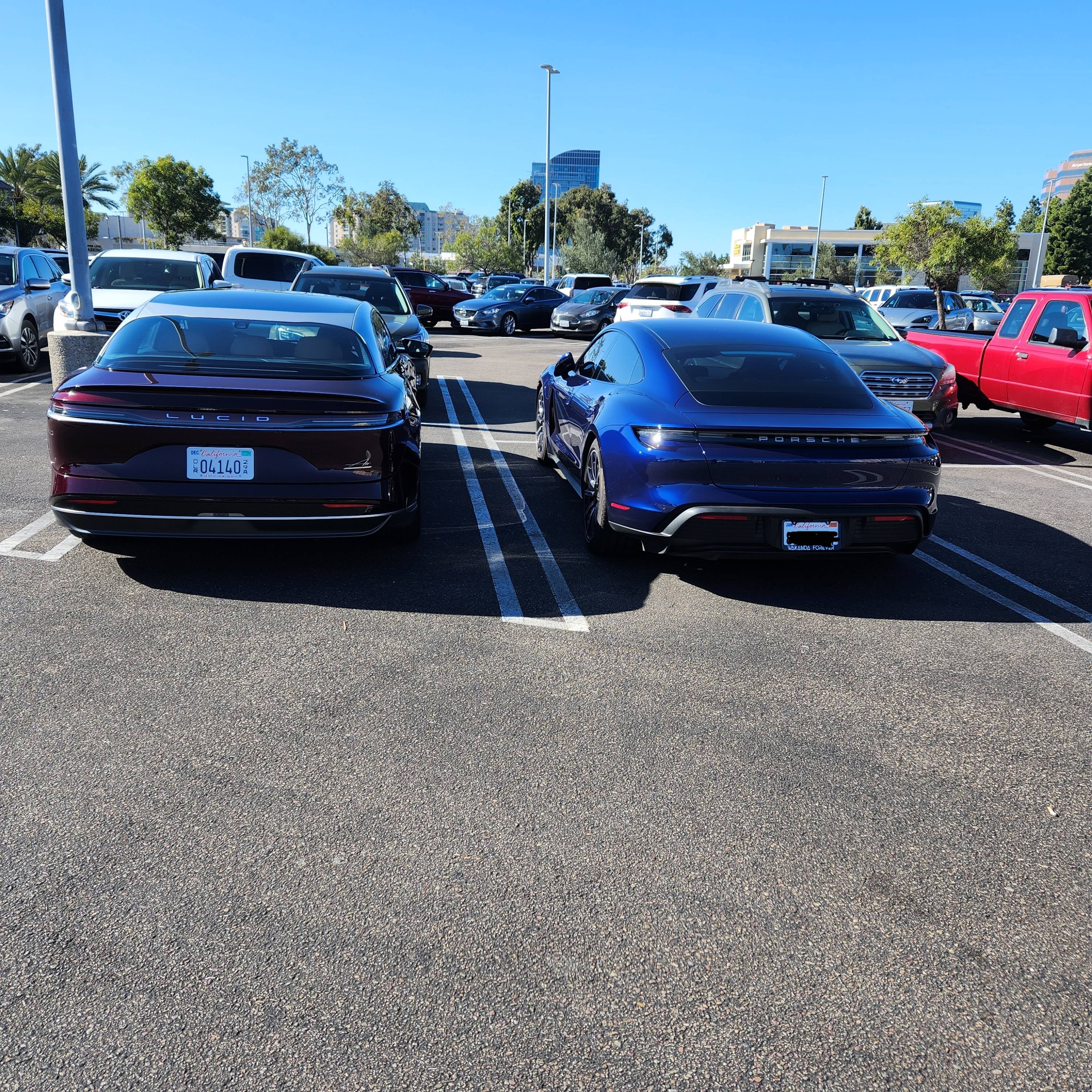 Porsche Cayenne EV Spent some time w/ Lucid Air this morning… impressions luc_two
