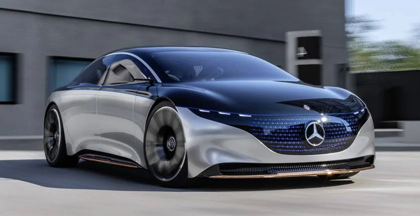 Porsche Cayenne EV Will you test drive the Mercedes EQS? Mercedes-Benz_Vision_V4_EQS_Mobil