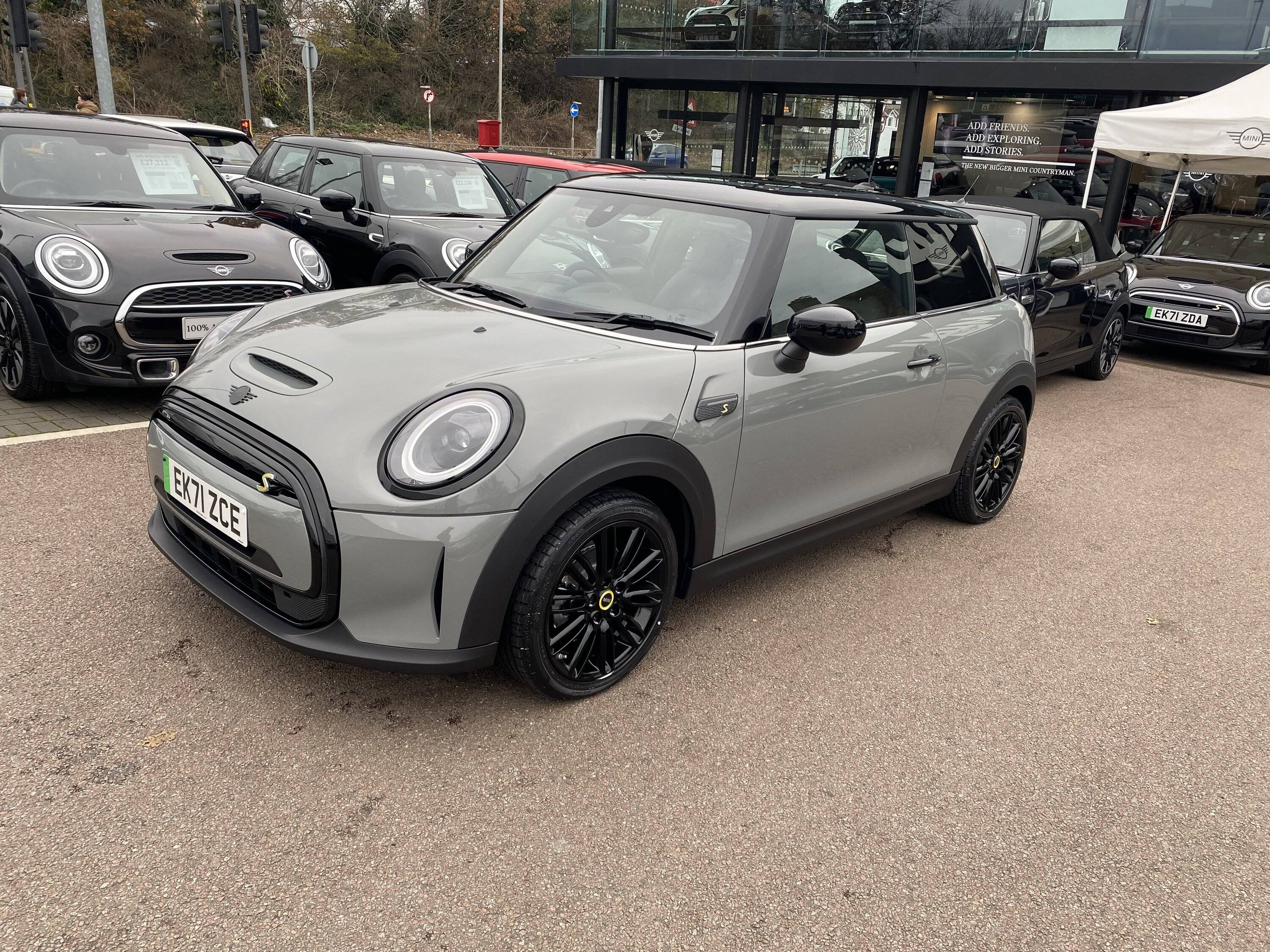 Porsche Cayenne EV Do you have other EV's? Monty the mini