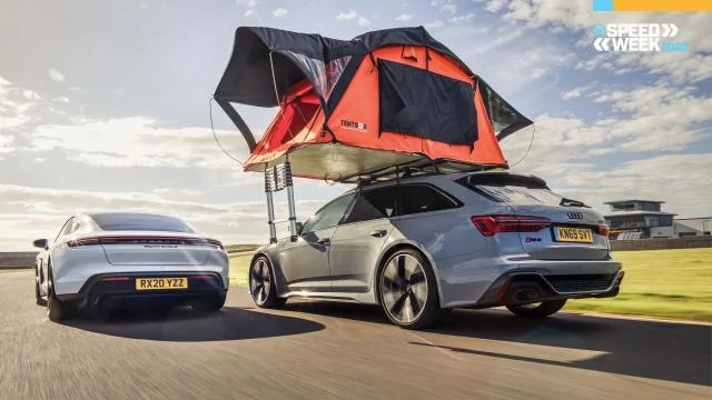 Porsche Cayenne EV Speed Week 2020: Porsche Taycan vs Audi RS6 - TopGear rs6_gallery_layout9