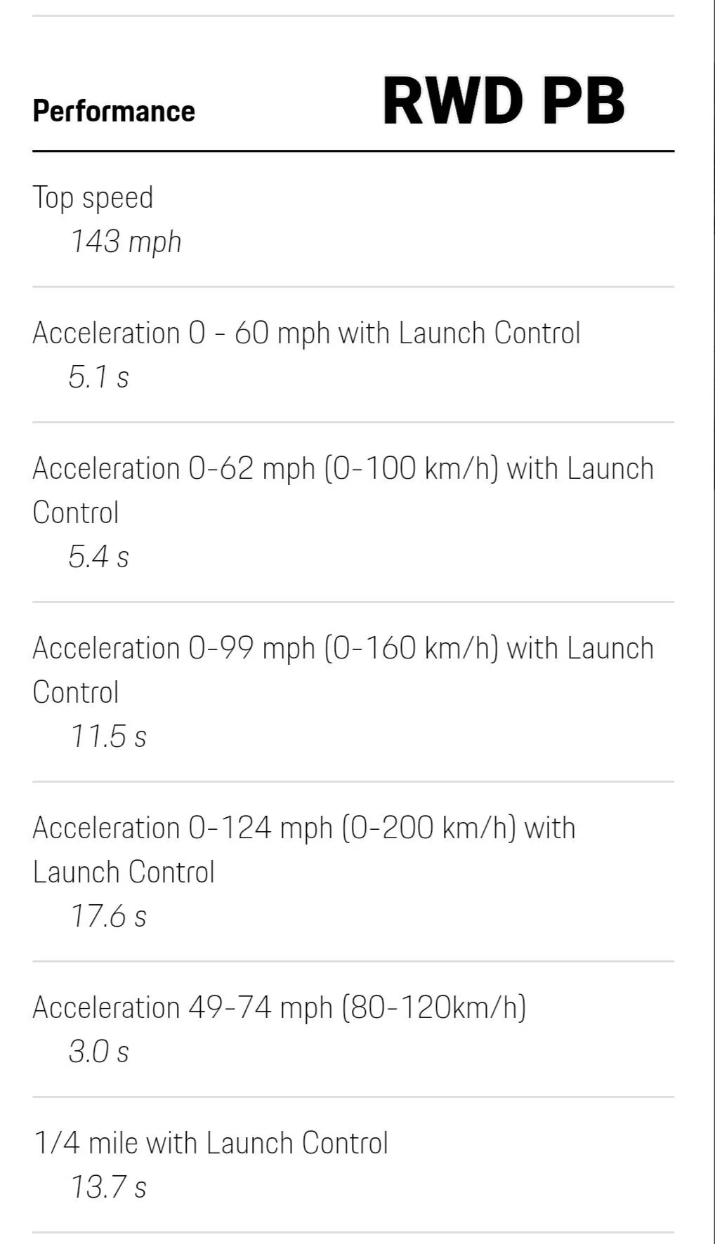 Porsche Cayenne EV Taycan RWD vs Tesla Model 3 LR 0-100Kmph Acceleration ? Screenshot_20210912-064847_Chrom