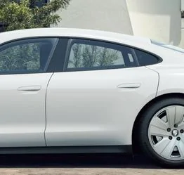 Porsche Cayenne EV Sony announces electric cars.... What does that look like? Taycan rear windo