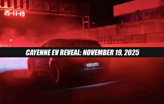 Cayenne EV reveal coming November 19 at 15:00 CET. Only 9 more sleeps!