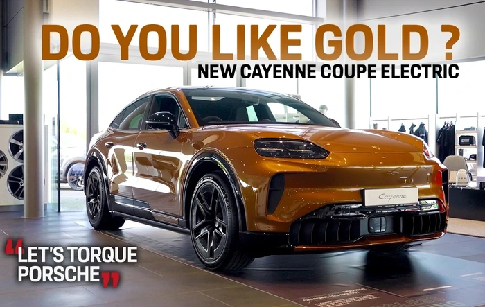 Cayenne Coupe In Madeira Gold Metalic Video
