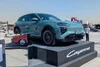 Mystic Green Metallic Cayenne EV Turbo - real life outside photos from Dubai 1.webp